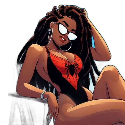 comic book art, cartoon, concept art, anime transparent PNG cut-out
