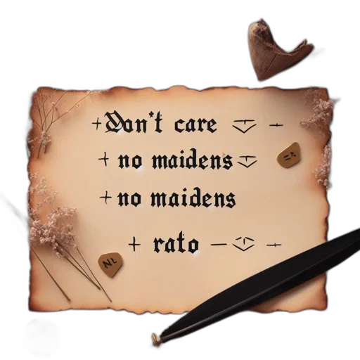 staff, hat, fantasy art, 3d render transparent PNG cut-out