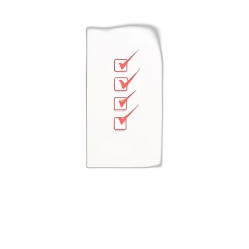 jacket, checklist, icon, white transparent PNG cut-out