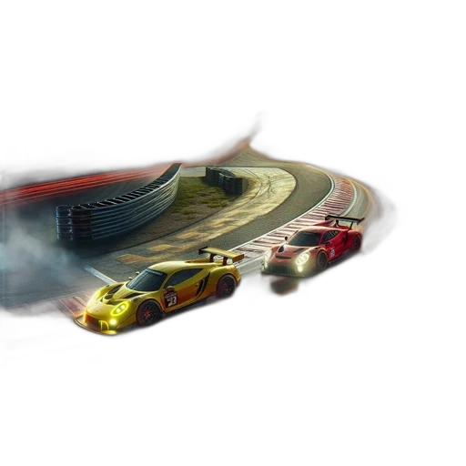 car, concept art, 3d render, photorealistic transparent PNG cut-out