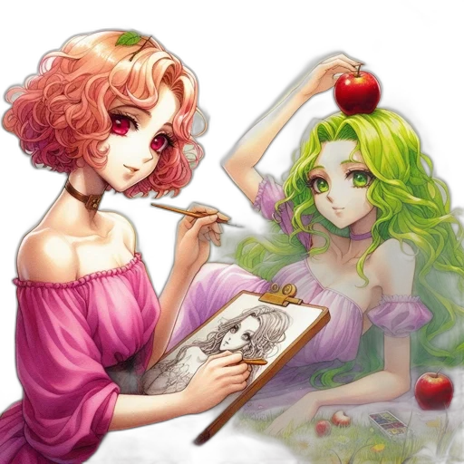 jewelry, food, fantasy art, concept art transparent PNG cut-out