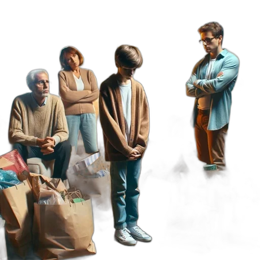 jacket, concept art, photorealistic, oil painting transparent PNG cut-out