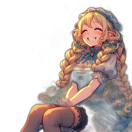 dress, crown, staff, hat transparent PNG cut-out