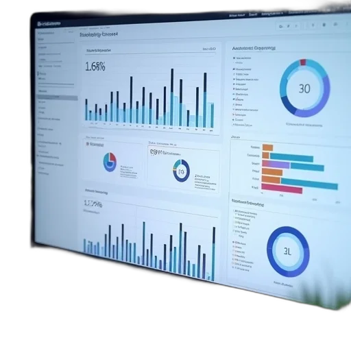 dashboard, screen, digital, analytics transparent PNG cut-out