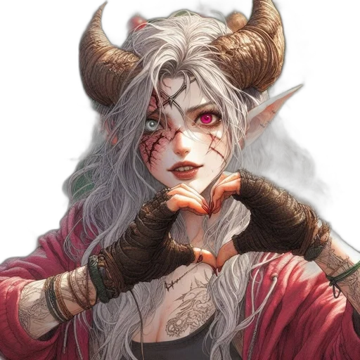 dragon, face, staff, fantasy art transparent PNG cut-out