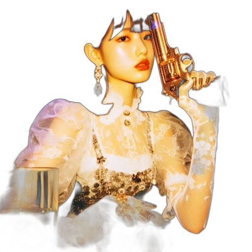 weapon, staff, jewelry, crown transparent PNG cut-out