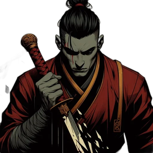 staff, sword, weapon, comic book art transparent PNG cut-out