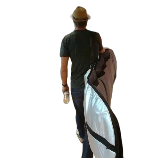 hat, staff, umbrella, jacket transparent PNG cut-out