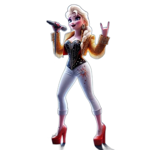 jacket, concept art, cartoon, 3d render transparent PNG cut-out