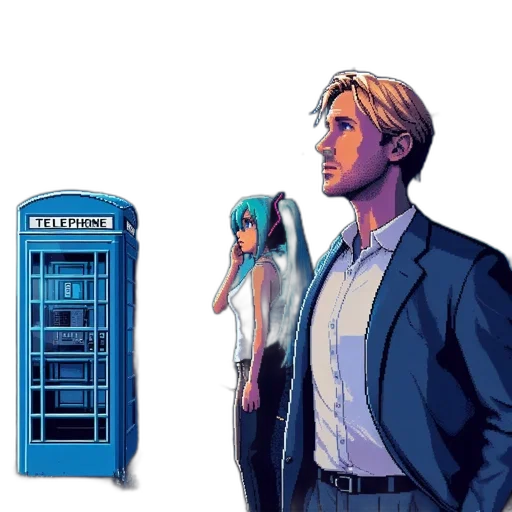dress, robot, comic book art, concept art transparent PNG cut-out