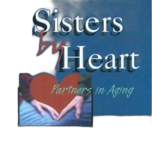 sisters, heart, partners, aging transparent PNG cut-out