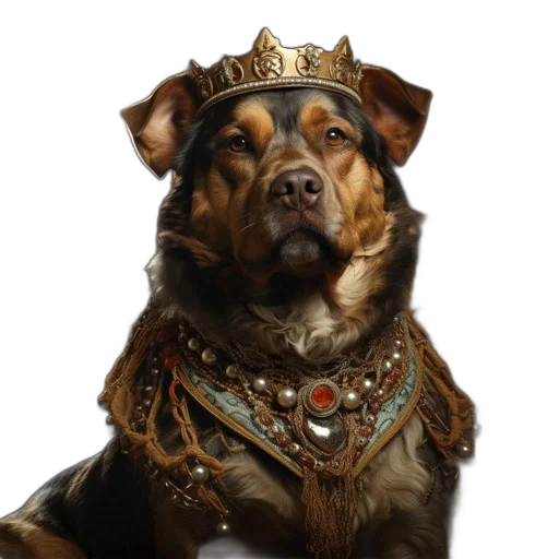 crown, animal, staff, jewelry transparent PNG cut-out