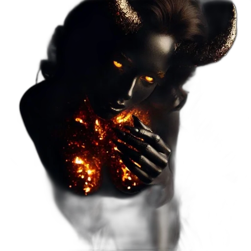 mask, face, creature, staff transparent PNG cut-out