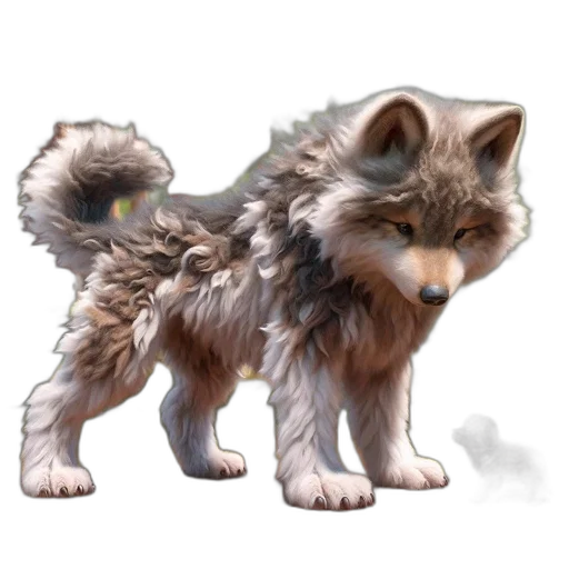 creature, animal, staff, dragon transparent PNG cut-out