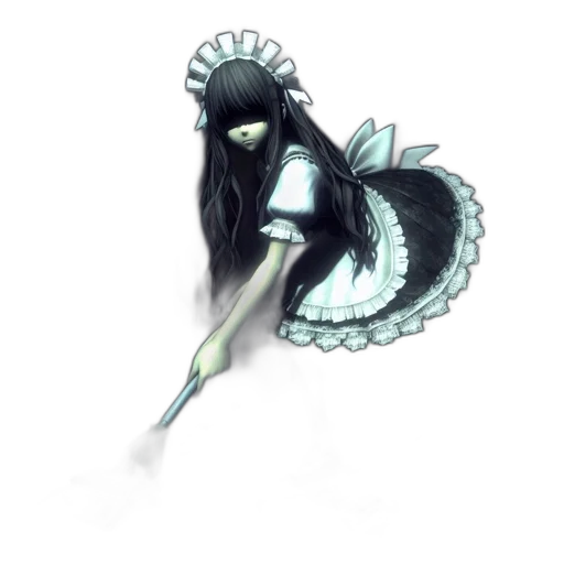 staff, creature, dress, mask transparent PNG cut-out