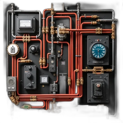 firing, order, wiring transparent PNG cut-out