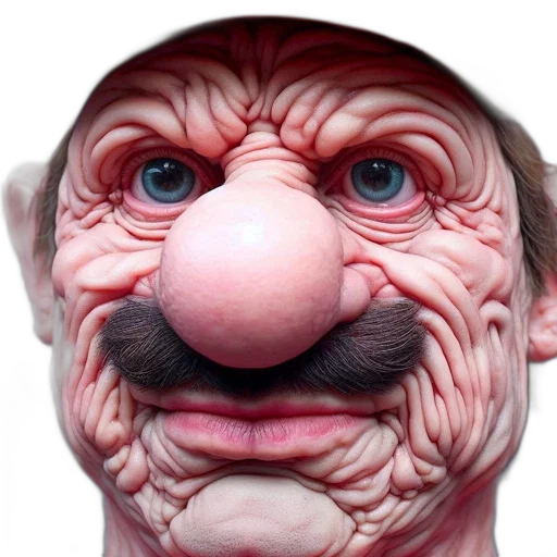 face, mask, creature, hat transparent PNG cut-out