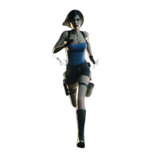 dress, weapon, staff, robot transparent PNG cut-out