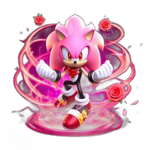 flower, weapon, concept art, 3d render transparent PNG cut-out