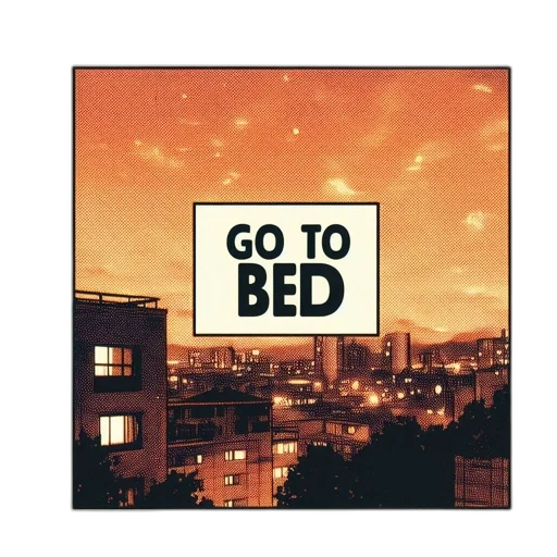 furniture, neon lights, night, cityscape transparent PNG cut-out