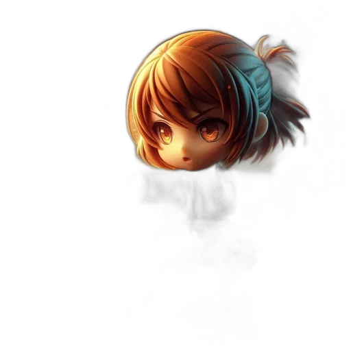 face, staff, mask, creature transparent PNG cut-out