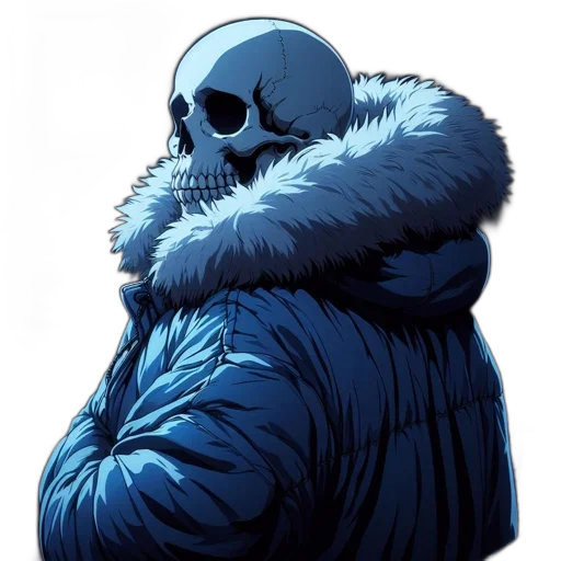 jacket, face, mask, creature transparent PNG cut-out