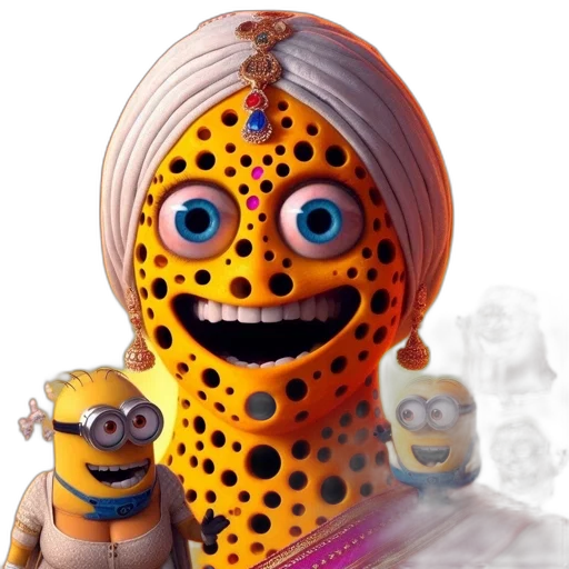 mask, robot, creature, face transparent PNG cut-out