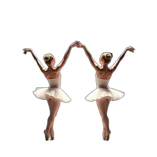 3d render, concept art, photorealistic, ballet transparent PNG cut-out