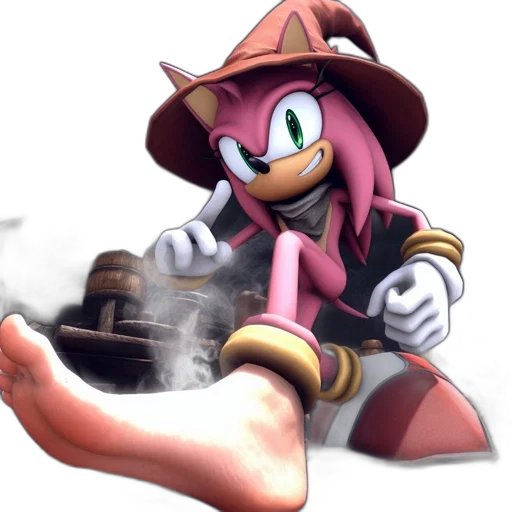 weapon, hat, shoes, staff transparent PNG cut-out