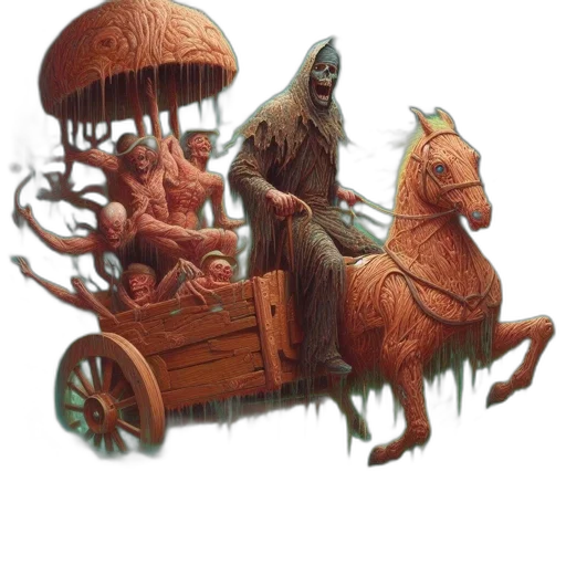 car, dragon, hat, furniture transparent PNG cut-out