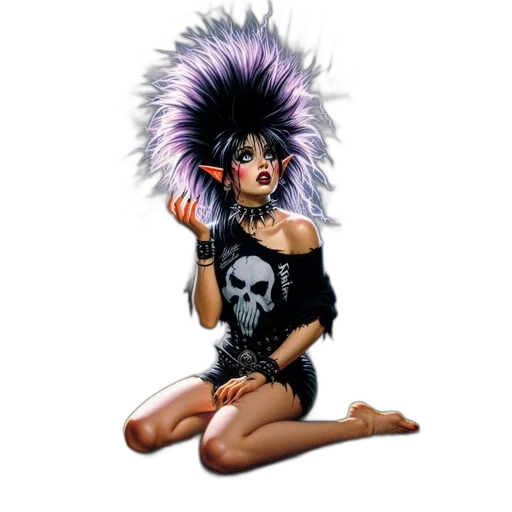 hair, hat, cartoon, concept art transparent PNG cut-out