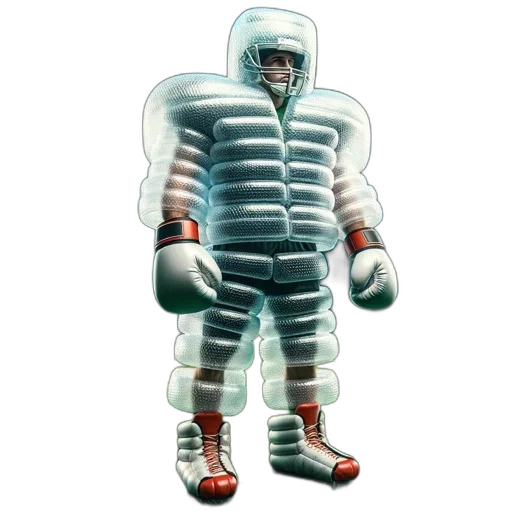 robot, jacket, creature, mask transparent PNG cut-out