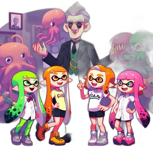 staff, concept art, cartoon, watercolor transparent PNG cut-out