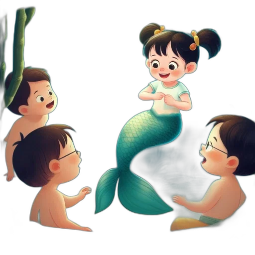 concept art, pixel art, cartoon, watercolor transparent PNG cut-out