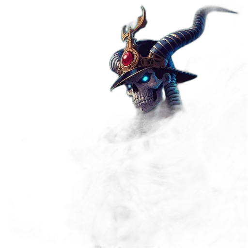 dragon, staff, mask, creature transparent PNG cut-out