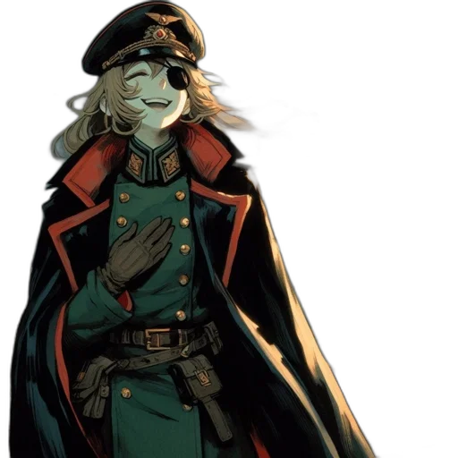 staff, mask, hat, jacket transparent PNG cut-out