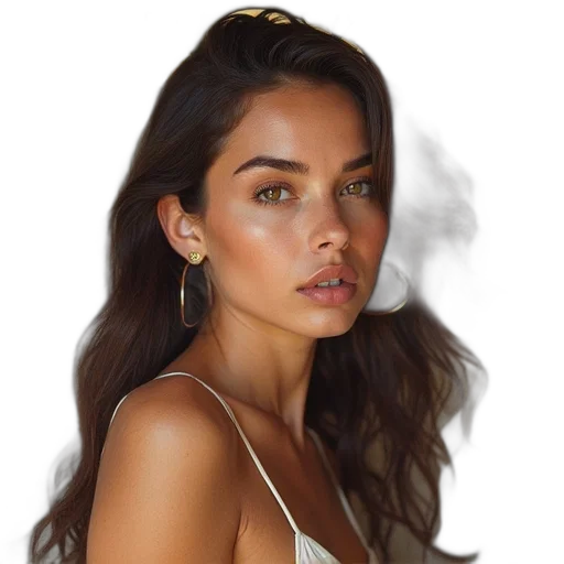 jewelry, face, hair, crown transparent PNG cut-out