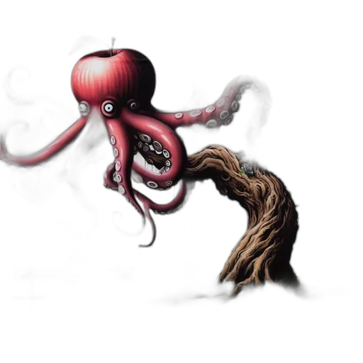 creature, hair, animal, staff transparent PNG cut-out