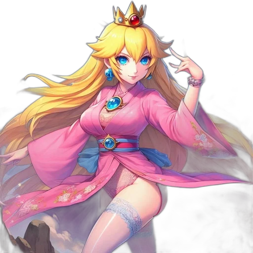 dress, crown, staff, sword transparent PNG cut-out