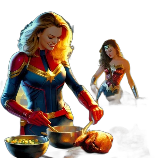 comic book art, concept art, fantasy art, pixel art transparent PNG cut-out