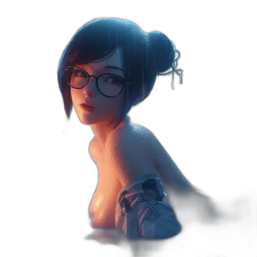 dress, staff, robot, face transparent PNG cut-out