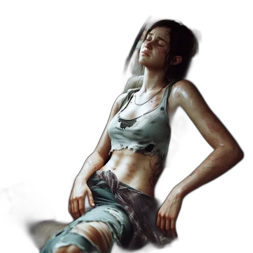 concept art, photorealistic, cyberpunk, comic book art transparent PNG cut-out