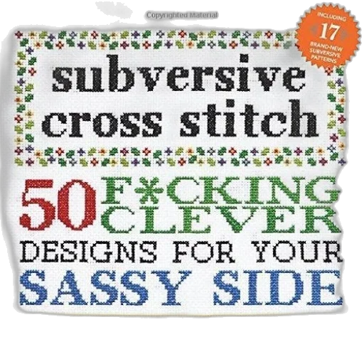 jewelry, subversive, cross, stitch transparent PNG cut-out