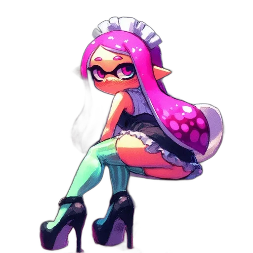 dress, weapon, jacket, staff transparent PNG cut-out