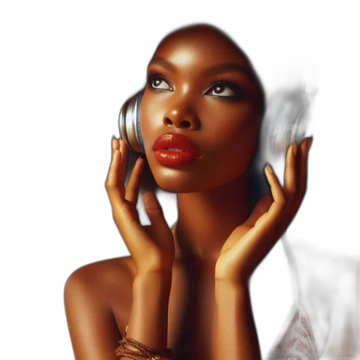 jewelry, face, photorealistic, concept art transparent PNG cut-out