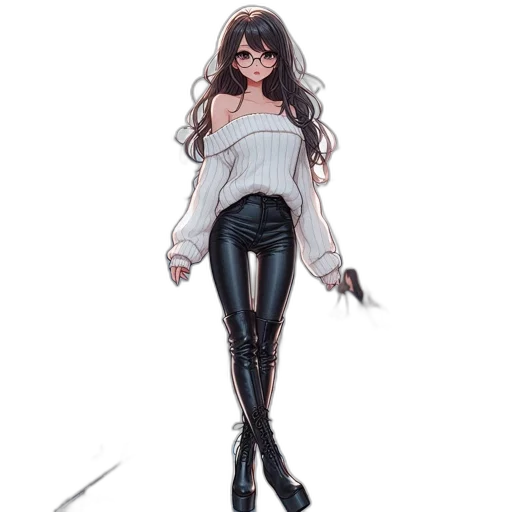 dress, staff, concept art, fantasy art transparent PNG cut-out