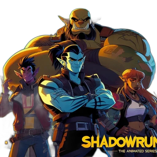 concept art, comic book art, cyberpunk, poster transparent PNG cut-out