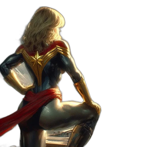 comic book art, concept art, fantasy art, 3d render transparent PNG cut-out