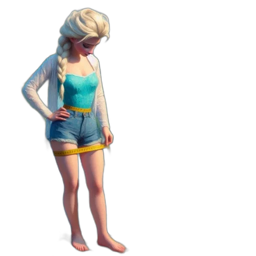 dress, jacket, staff, 3d render transparent PNG cut-out