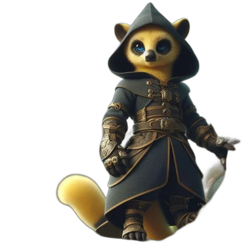 staff, animal, concept art, fantasy art transparent PNG cut-out